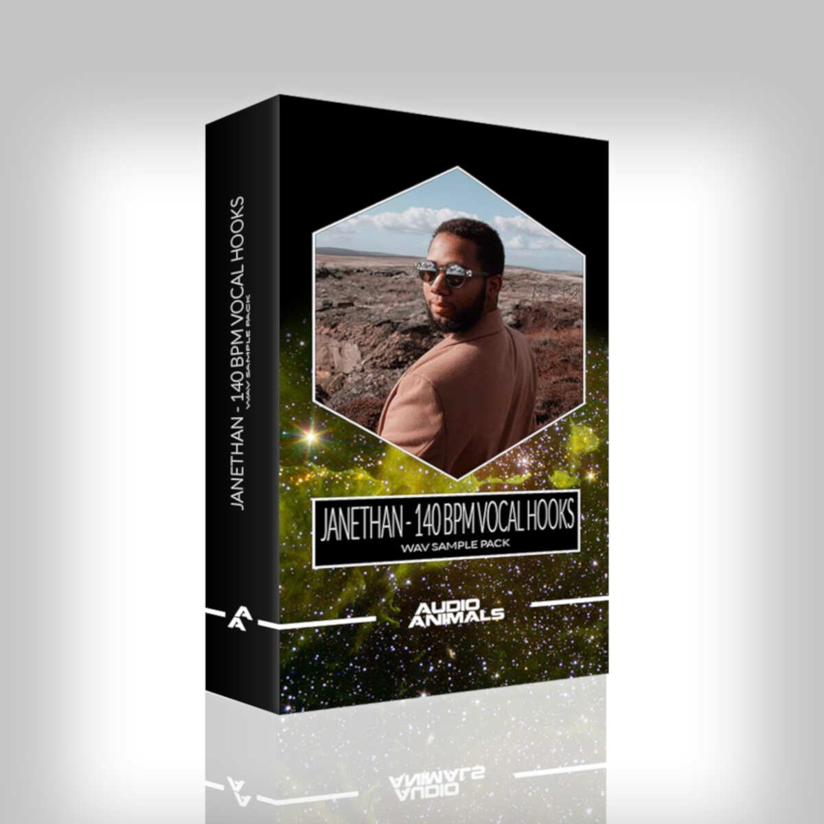 Audio Animals - JANETHAN - 140 BPM VOCAL HOOKS Sample Packs Software GUI Artwork